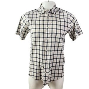 Patagonia Plaid Short Sleeve Camp Shirt Pockets Organic Cotton ￼Men’s  Medium